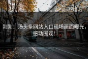 刚刚！汤头条网站入口现场画面曝光，感动围观！